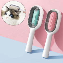 Pente Removedor de Pelos para Gatos e Cachorros com Lenços – Acessório de Higiene Ideal para seu Pet!